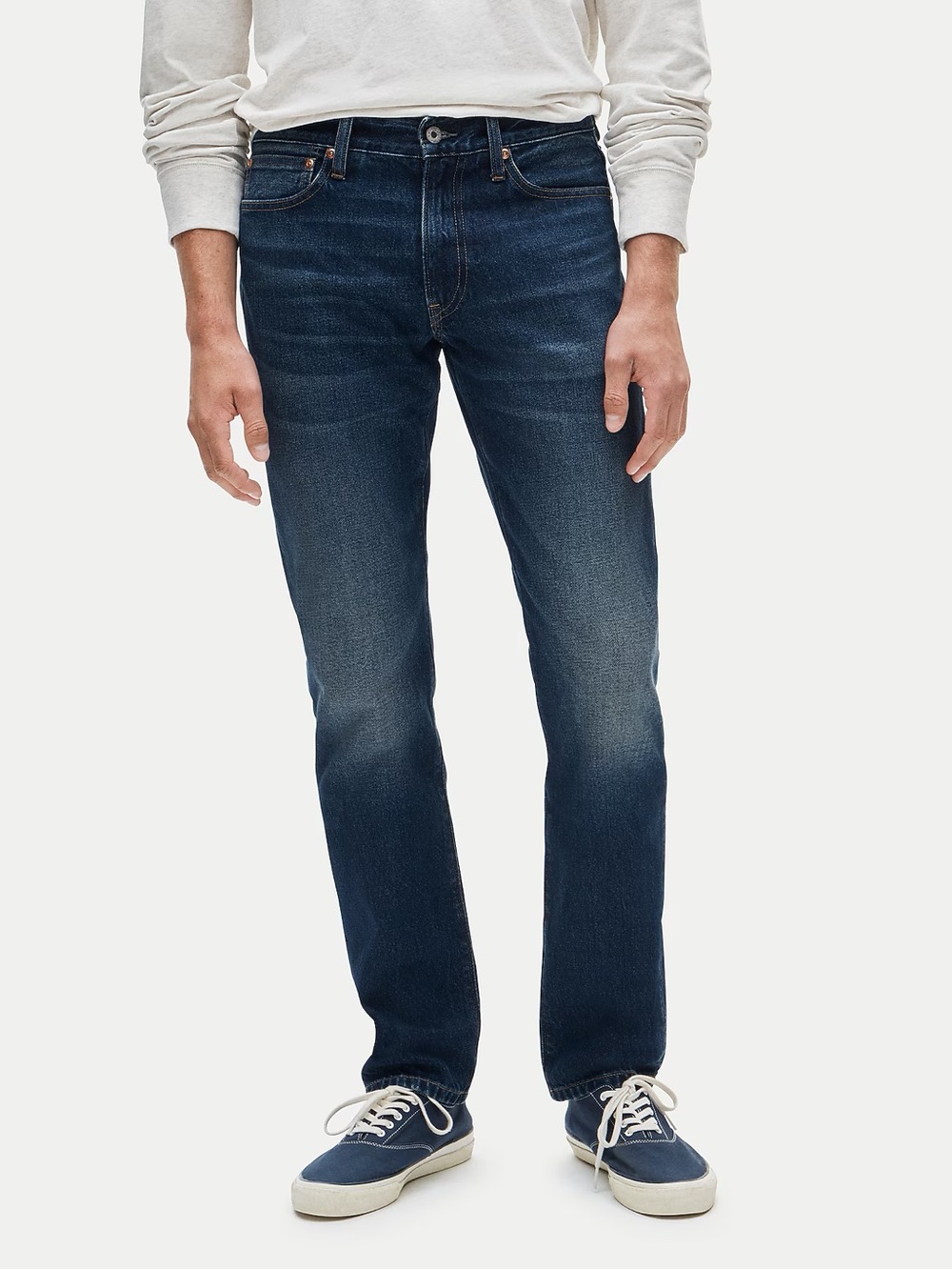 Men's J. Crew 770 Straight-fit jean in vintage dark wash